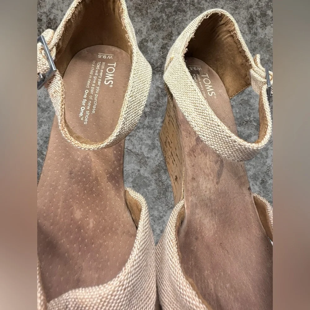 TOMS Sienna wedge sandals